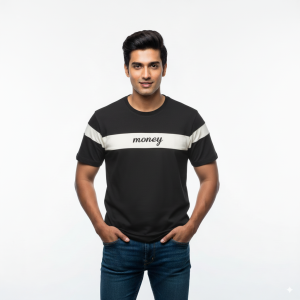 T-Shirt Stylish Casual Haf Sleeve Jorury Bazar in Bangladesh