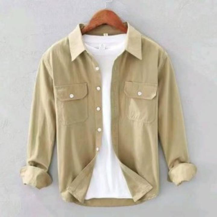 Full sleeves double pocket Shirt