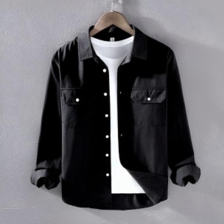 Full sleeves double pocket Shirt