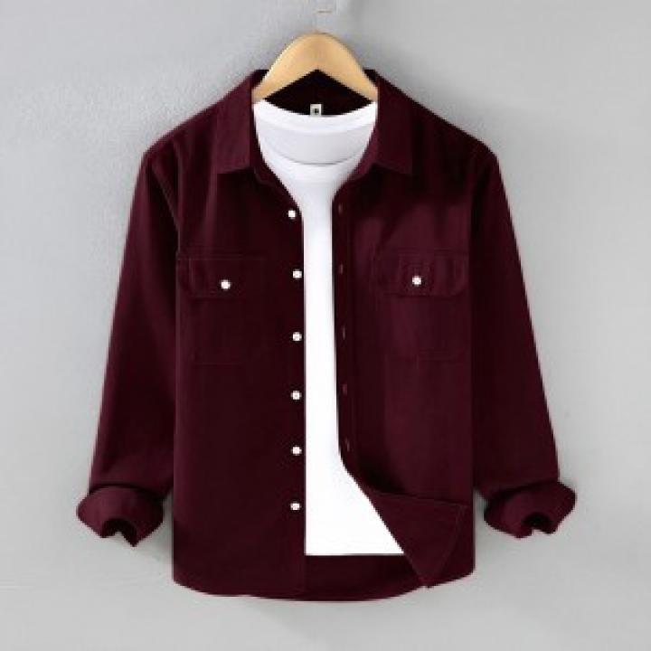 Full sleeves double pocket Shirt