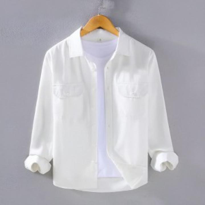 Full sleeves double pocket Shirt